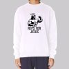 Reps for Jesus Christ Religion Fitness Gym Sweatshirt