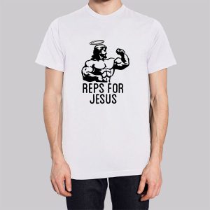 Reps for Jesus Christ Religion Fitness Gym Sweatshirt 2 Reps for Jesus Christ Religion Fitness Gym Sweatshirt 3