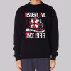 Resident Evil Social Distance Training Since 1996 Sweatshirt