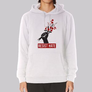 Resist Hate Flowers Resist Sweatshirt