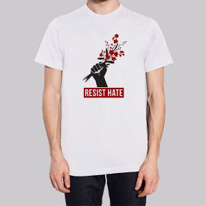 Resist Hate Flowers Resist Sweatshirt 3