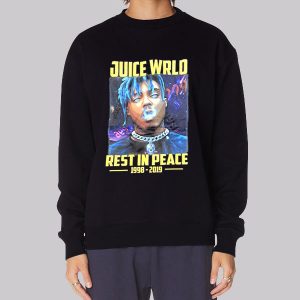 Rest in Peace Juice Wrld Graphic Sweatshirt