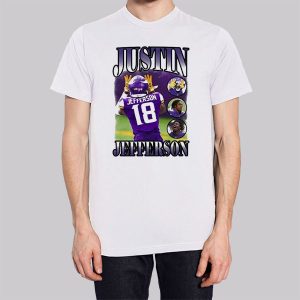 Retro Minnesota Vikings Justin Jefferson Sweatshirt 2 Retro Minnesota Vikings Justin Jefferson Sweatshirt 3
