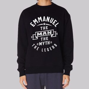 Retro the Legend Emmanuel Nickname Sweatshirt Retro the Legend Emmanuel Nickname Sweatshirt