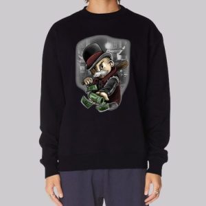 Rich Old Man With Gangster Money Tattoos Sweatshirt 3 Rich Old Man With Gangster Money Tattoos Sweatshirt 4