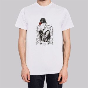 Rockabilly Audrey Hepburn Smoking Sweatshirt 2 Rockabilly Audrey Hepburn Smoking Sweatshirt 3