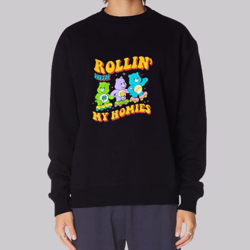 Rollin with My Homies Care Bears Graphic Sweatshirt Rollin with My Homies Care Bears Graphic Sweatshirt