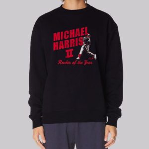 Rookie of the Year Michael Harris Braves Sweatshirt 4