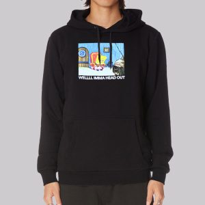 Sad Spongebob Well Imma Head out Sweatshirt