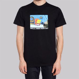 Sad Spongebob Well Imma Head out Sweatshirt 3