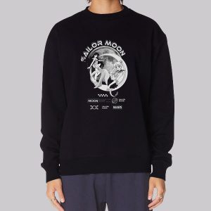Sailor Moon Mars Vintage 90s Anime Clothes Sweatshirt 1