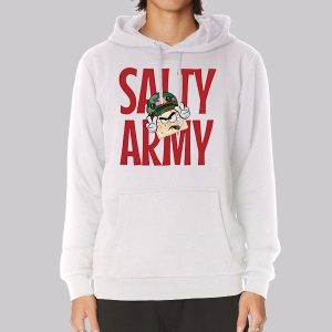 Salty Cracker Merch Mrs Salty Army Sweatshirt