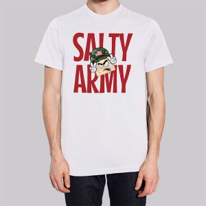 Salty Cracker Merch Mrs Salty Army Sweatshirt 2 Salty Cracker Merch Mrs Salty Army Sweatshirt 3