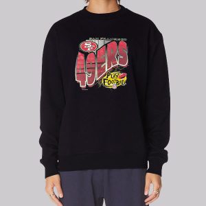 San Francisco Football Vintage 49ers Sweatshirt San Francisco Football Vintage 49ers Sweatshirt