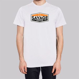 Savage Garage Classic Logo Sweatshirt 2 Savage Garage Classic Logo Sweatshirt 3