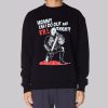 Scary Jason Voorhees Knife Sweatshirt