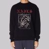 Scary Scapegoat Death Nails Sweatshirt
