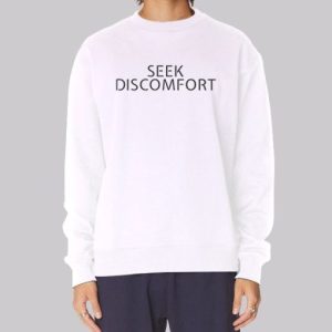 Seek Discomfort Merch Federico Dellavalle Sweatshirt 4