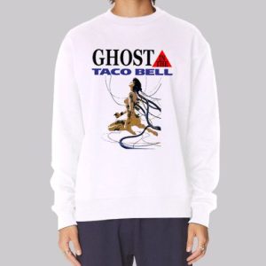 Sexy Girls Ghost in the Taco Bell Sweatshirt 3 Sexy Girls Ghost in the Taco Bell Sweatshirt 4