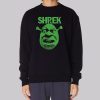 Shrek Funny Face Eyebrow Raised Sweatshirt
