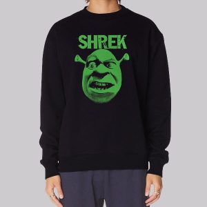 Shrek Funny Face Eyebrow Raised Sweatshirt