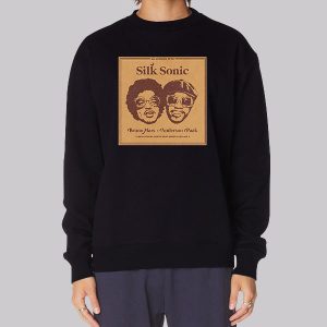 Silk Sonic Merch Bruno Mars Sweatshirt Silk Sonic Merch Bruno Mars Sweatshirt