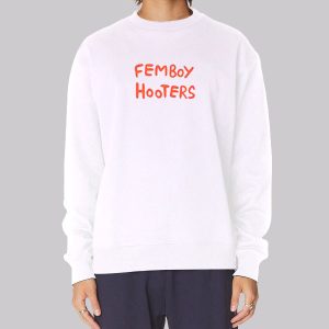 Sissy Femboy Hooters Sweatshirt