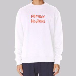 Sissy Femboy Hooters Sweatshirt 4