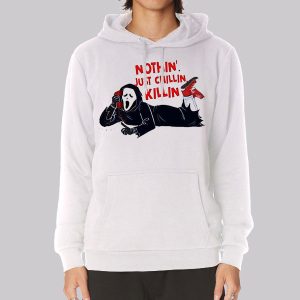 Skeleton Nothin Just Chillin Killin Sweatshirt