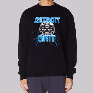 Skull Detroit Lions 313 Sweatshirt Skull Detroit Lions 313 Sweatshirt