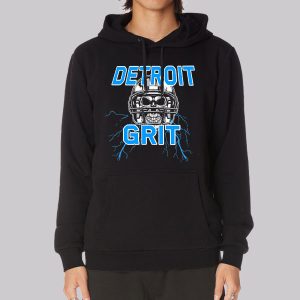 Skull Detroit Lions 313 Sweatshirt