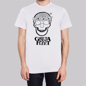 Skull Flowers Greta Van Fleet Sweatshirt 3