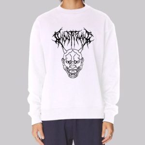 Skull Hip Hop Rapper Ghostemane Sweatshirt 3 Skull Hip Hop Rapper Ghostemane Sweatshirt 4