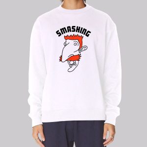Smashing Face Thornberry Cartoon Sweatshirt