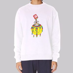 Smiley Cover the Earth Sweatshirt 3 Smiley Cover the Earth Sweatshirt 4