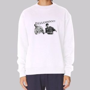 Smokey and Craig Ice Cube Friday Damn Meme Sweatshirt 3 Smokey and Craig Ice Cube Friday Damn Meme Sweatshirt 4