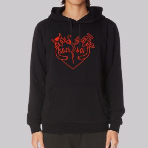 Soft Boi Merch Red Devil Sweatshirt