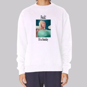 Sophie Anderson Fuck Its a Sunday Sweatshirt 3 Sophie Anderson Fuck Its a Sunday Sweatshirt 4