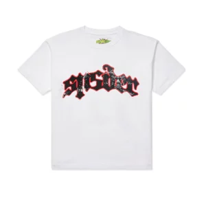 Sp5der “Juan” White Tee  Limited Stock  Shop Now