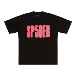 Sp5der FOCUSED LOGO Black TEE Shirt  Limited Stock