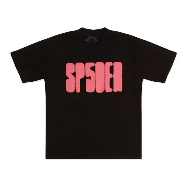 Sp5der FOCUSED LOGO Black TEE Shirt  Limited Stock