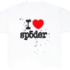 Sp5der I Heart SP5DER Tee White  Limited In Stocks