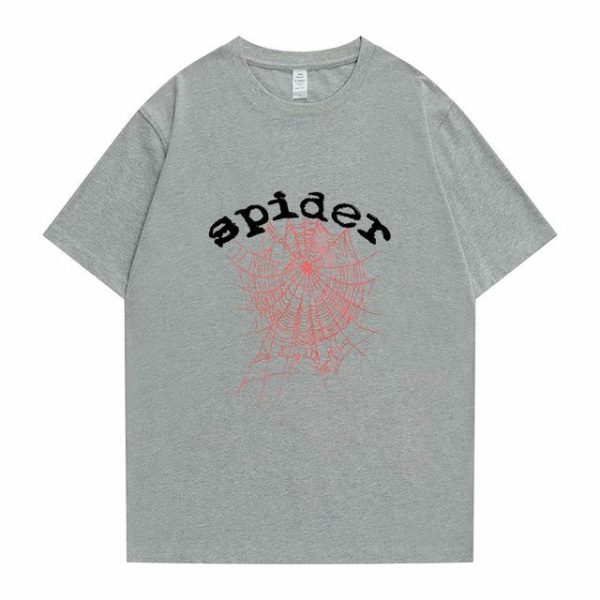 Spider Young Thug King Grey T-Shirt  Limited Stock