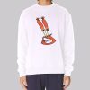 Spongebob Merch Mr Krabs Face Sweatshirt