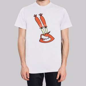 Spongebob Merch Mr Krabs Face Sweatshirt 3