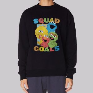 Squad Goals Sesame Street Sweatshirt Women’s Squad Goals Sesame Street Sweatshirt Women’s