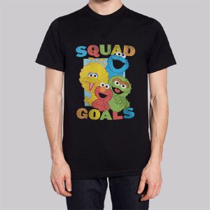 Squad Goals Sesame Street Sweatshirt Womens 3