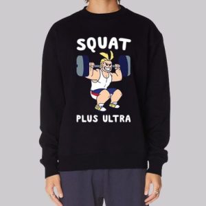 Squat Female All Might Plus Ultra Sweatshirt 3 Squat Female All Might Plus Ultra Sweatshirt 4