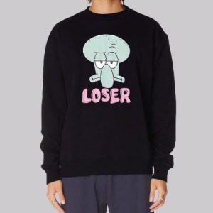 Squidward Loser Funny Sweatshirt 3 Squidward Loser Funny Sweatshirt 4