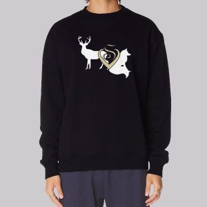 Stag and Vixen Sillhoute Sweatshirt Stag and Vixen Sillhoute Sweatshirt